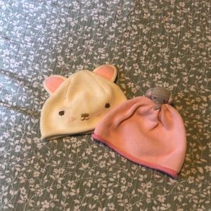 Knit hats 0-3 months